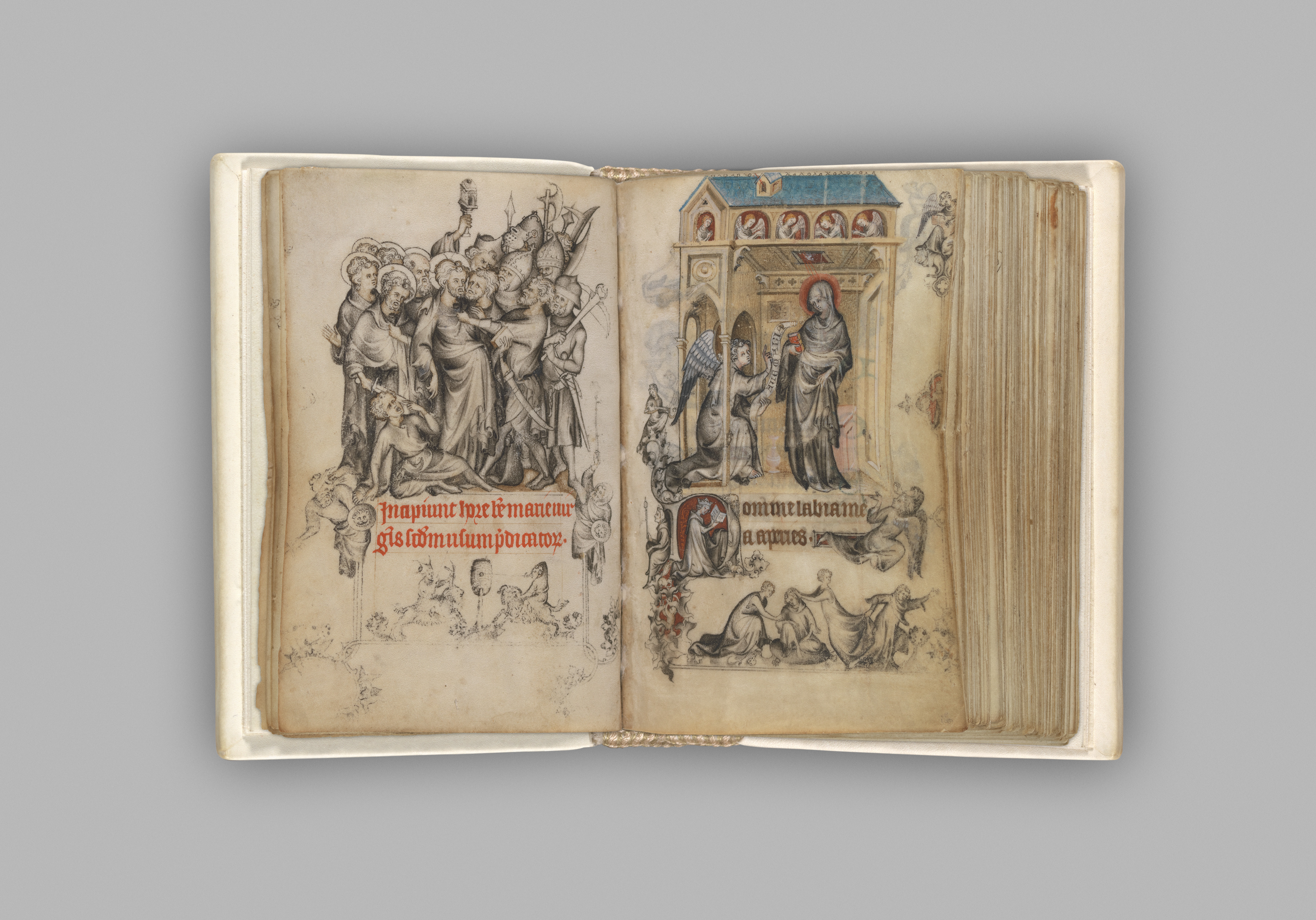 The Hours of Jeanne d'Evreux, Jean Pucelle, c. 1324-28, Metropolitan Museum of Art